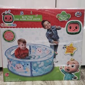 Cocomelon bath time sing along play center